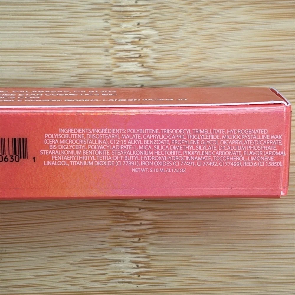 Brand New Jeffree Star Supreme Gloss Full Pigment Lip Nude Garden Earthy Orange